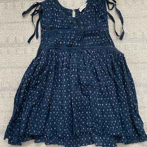 Ulla Johnson babydoll shoulder tie top size 0